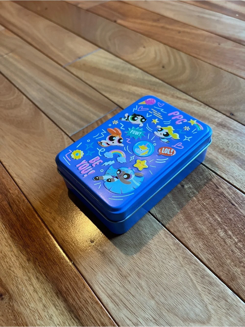 Powerpuff Girls Playing Cards in Collectible Tin